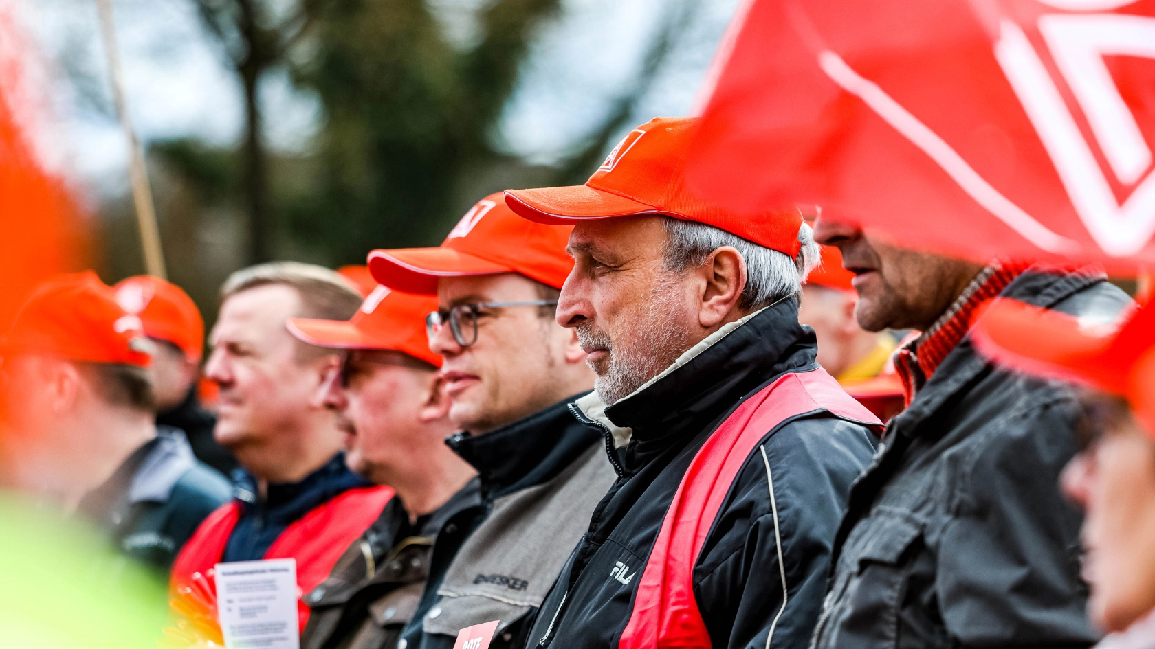 Tarifrunde Textil am 13.03.2023 in Gescher/NRW