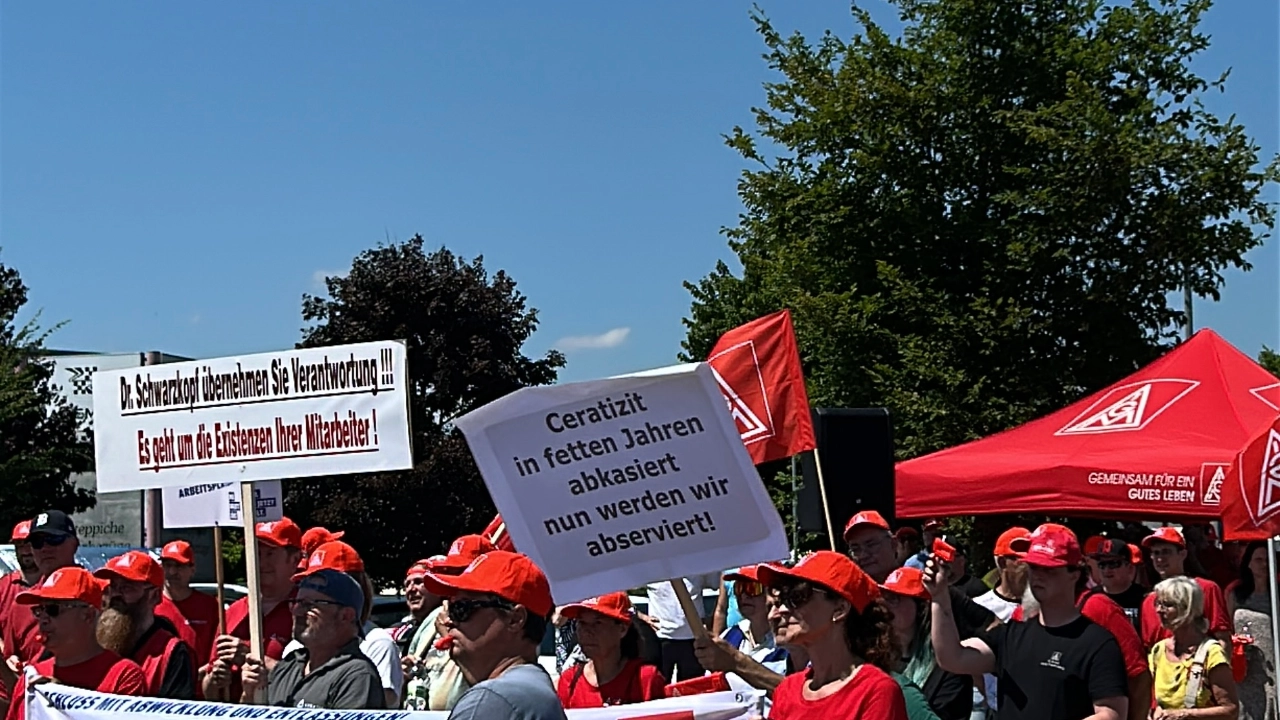 Betriebsschließung Ceratizit