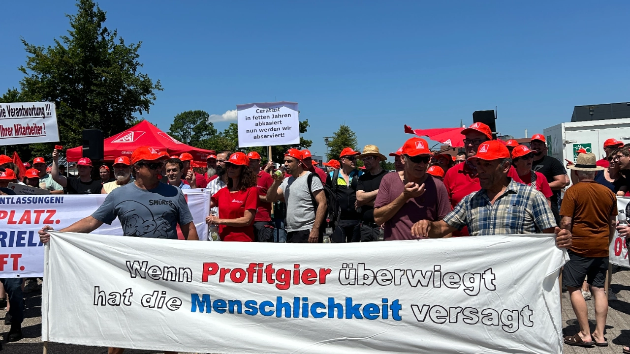 Betriebsschließung Ceratizit