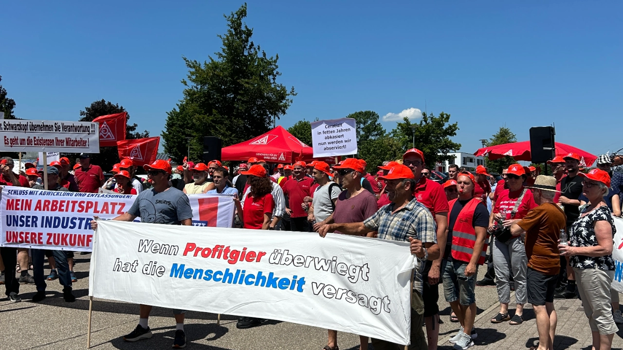 Betriebsschließung Ceratizit