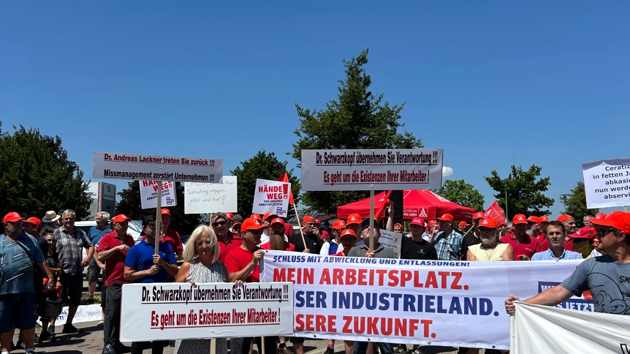 Betriebsschließung Ceratizit