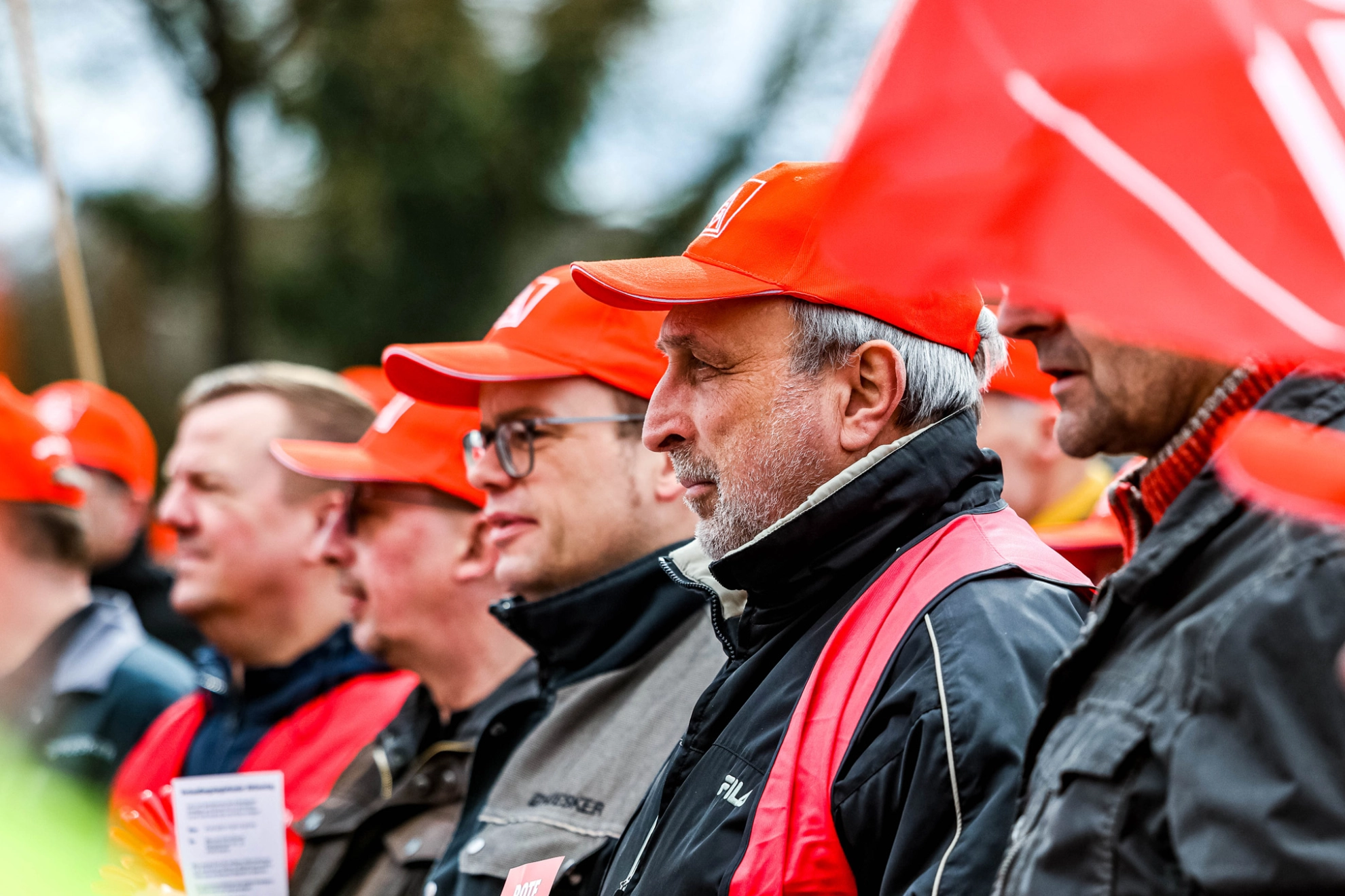 Tarifrunde Textil am 13.03.2023 in Gescher/NRW